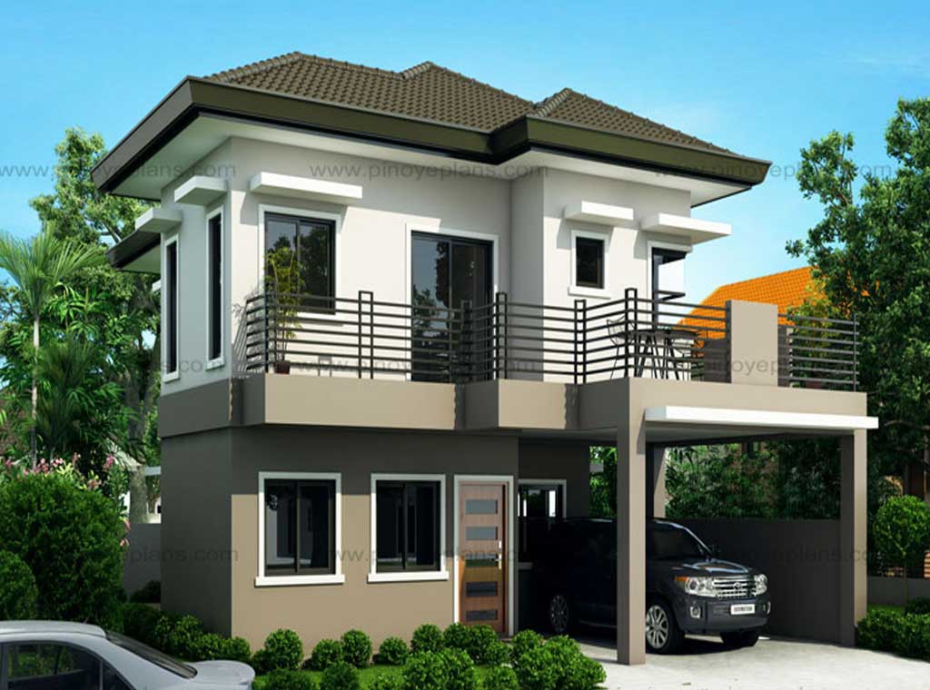 FOUR BEDROOM TWO STORY HOUSE DESIGN | Ebhosworks