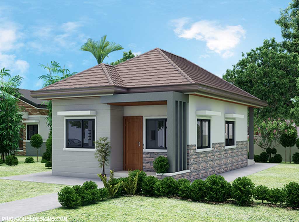 Simple 3 Bedroom Bungalow House Design