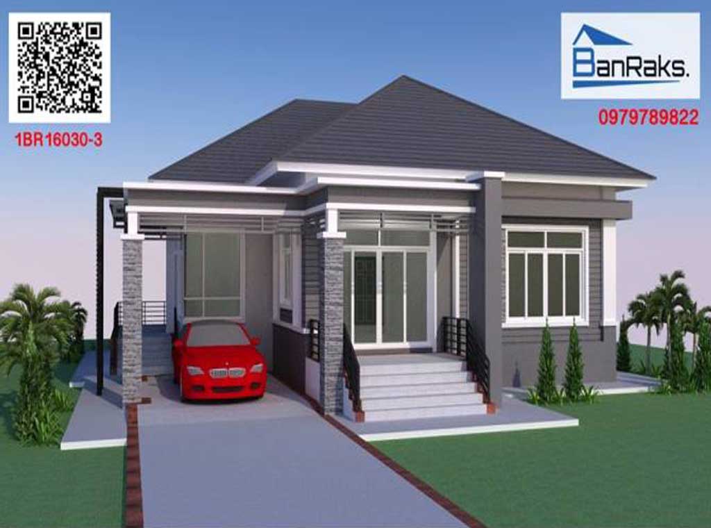 80 SQ.M. Modern Bungalow House Design With Roof Deck | Engineering  Discoveries
