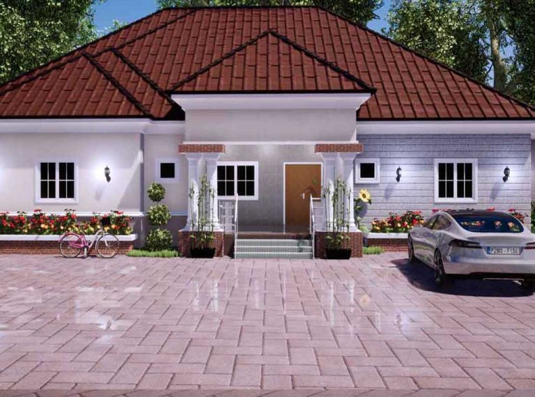 6 bedroom bungalow house design | Ebhosworks