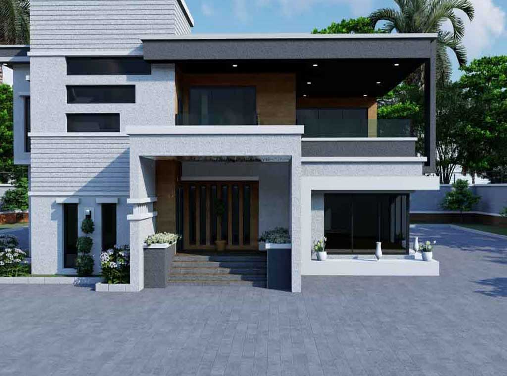 5 Bedroom Duplex Design Concept