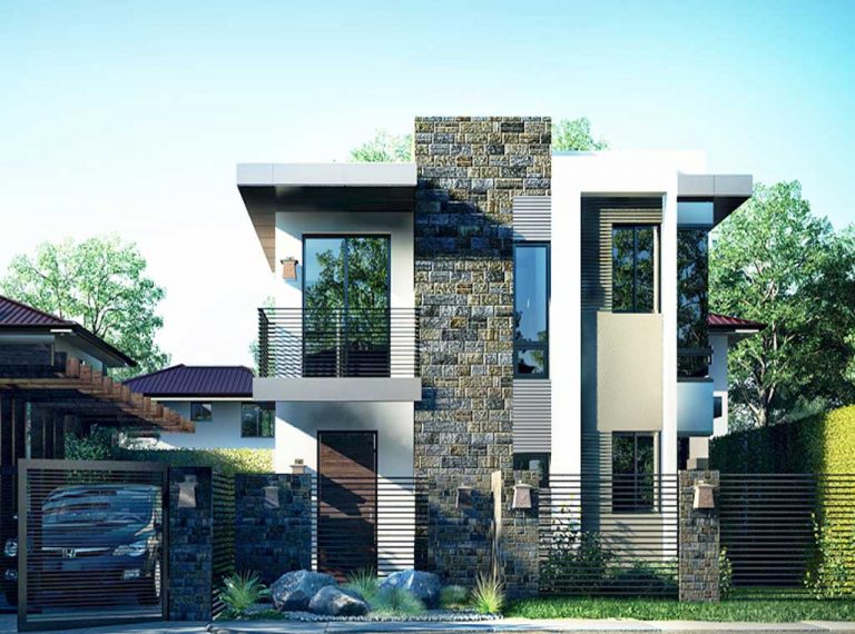 TWO STOREY MODERN HOUSE DESIGN | Ebhosworks
