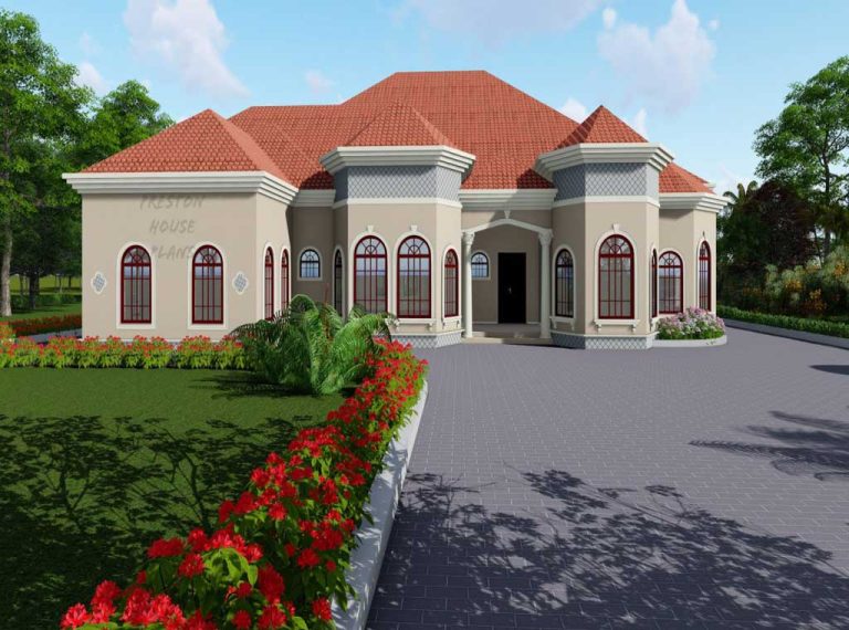 5 Bedroom House Plan Ebhosworks