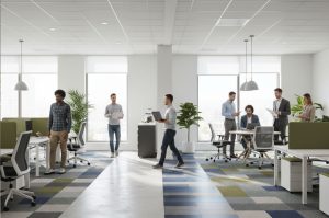 Hybrid office design