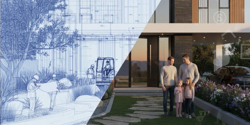 3-bedroom home under construction