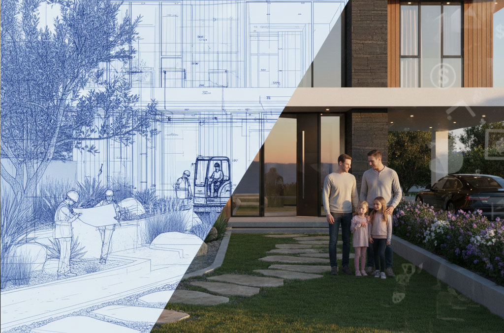 3-bedroom home under construction