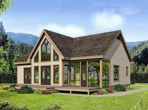 2-Bed-House-Plan-with-Vaulted-Interior