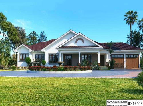 3-Bedroom-Bungalow-Plan