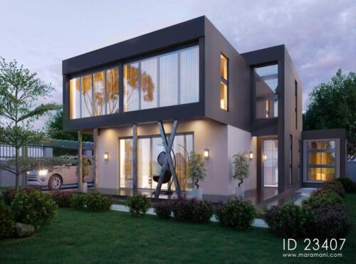 3 Bedroom Contemporary House Plan