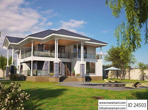 4-Bed-Contemporary-Villa-Plan 