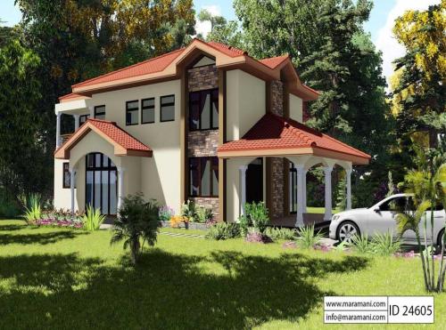 4-Bedroom-House-Plan