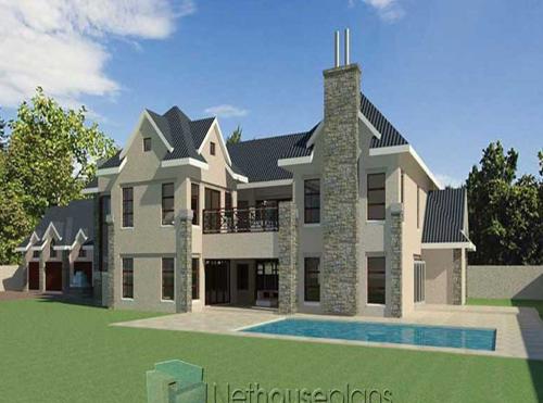 4-Bedroom-Traditonal-House-Plan