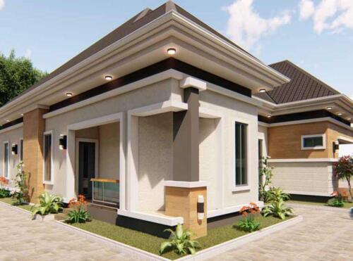 4 bedroom Nigerian house plan