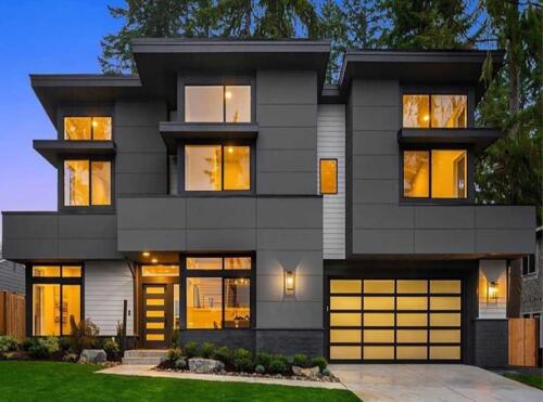 BEAUTIFUL CONTEMPORARY STYLE HOUSE PLAN