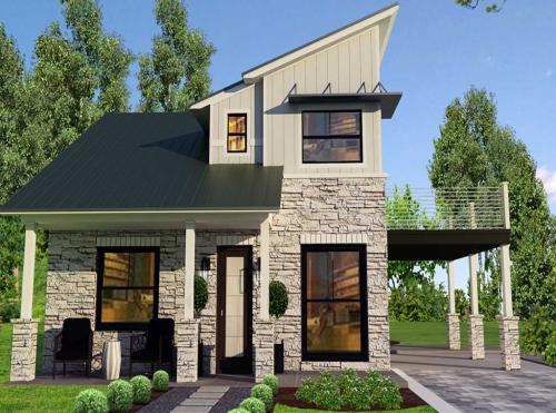 CONTEMPORARY-STYLE-HOUSE-PLAN 
