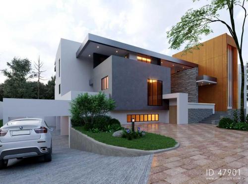 Contemporary-mega-mansion