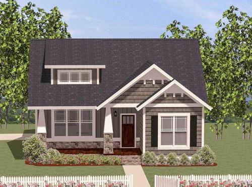 Craftsman-Bungalow-House-Design