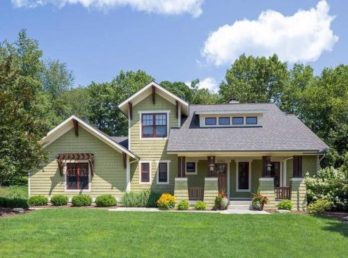 Craftsman-with-Two-Story-Den