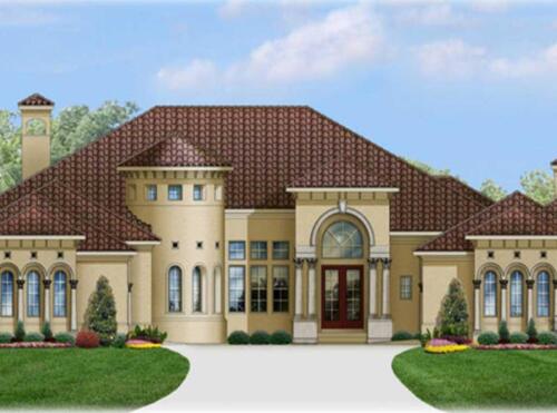 Exterior mansion design ideas 