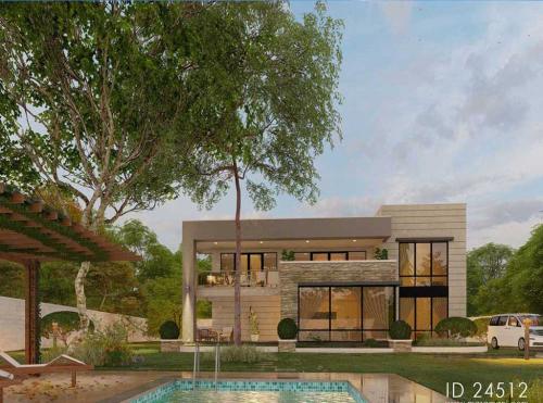 FLAT-ROOF-4-BEDROOM-MANSION 