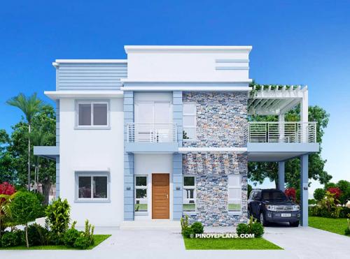 FOUR-BEDROOM-2-STOREY-COOL-HOUSE-PLAN
