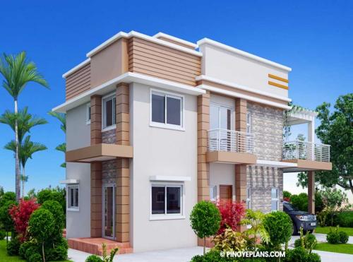 FOUR-BEDROOM-MODERN-HOME-PLAN-WITH-ROOF-DECK