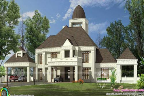 Giant-colonial-style-mansion-house