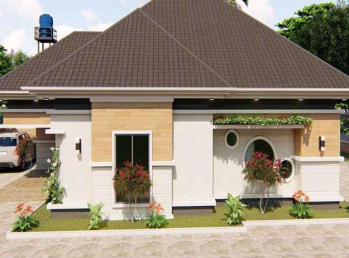 House design 4 bedroom Nigerian house plan
