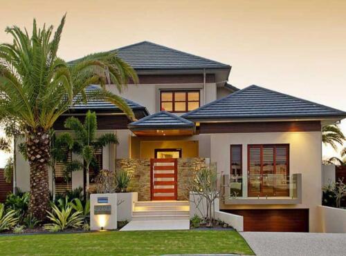 LUXURY KOREAN MODERN HOUSE EXTERIOR DESIGN