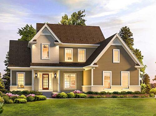 Lovely Traditional Home Plan