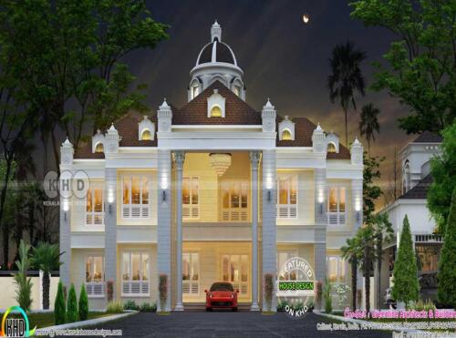 Luxurious mansion design idea