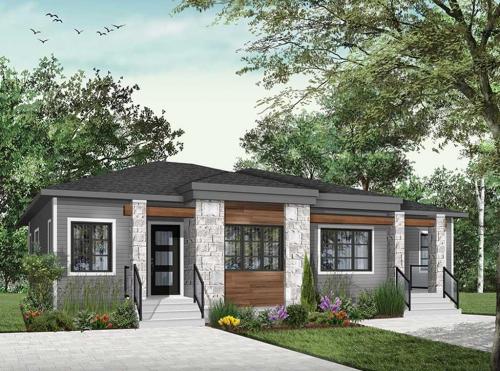 MODERN-DUPLEX-STYLE-HOUSE-PLAN 