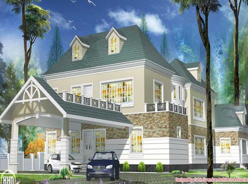 Mansion-style-house-plan-design
