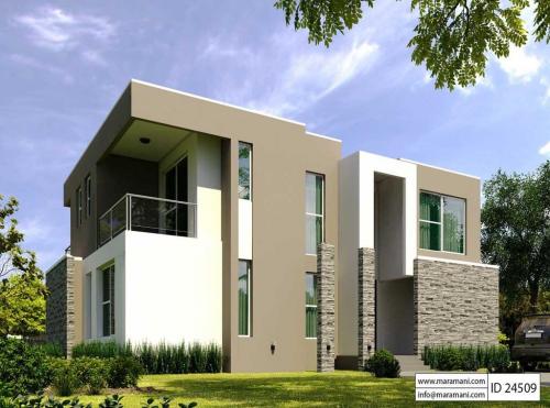 Modern-4-bedroom-house-design
