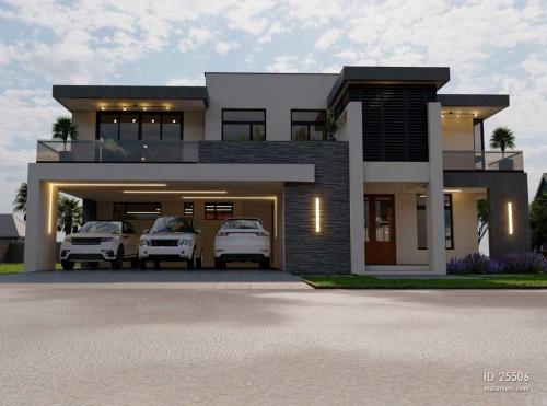 Modern-5-Bedroom-Double-Storey-House