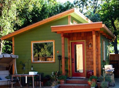 Modern Exterior Front Elevation Plan