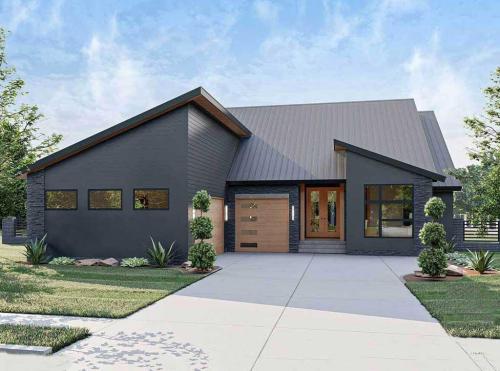 Modern-One-story-House-Plan