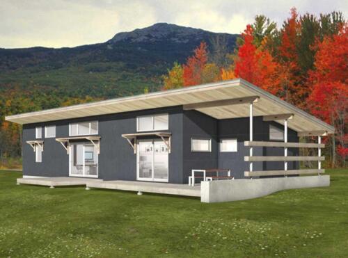 Modern floor plan design