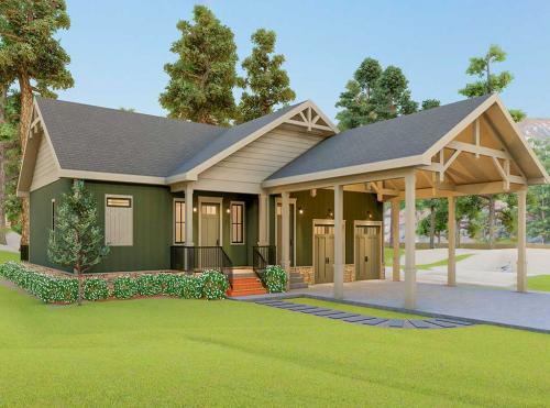 One-story-House-Plan