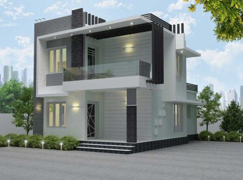 Simple-duplex-exterior-design