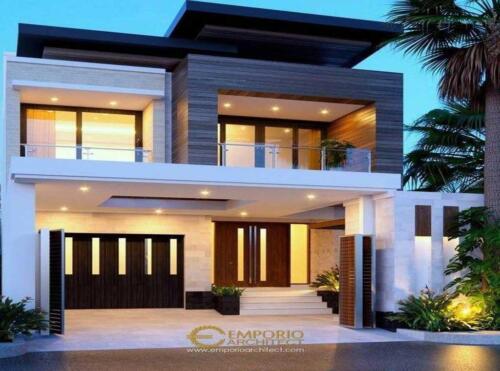 Simple small modern small house exterior wall home design