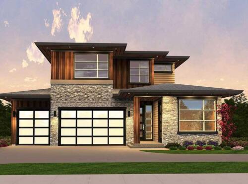 Sleek Contemporary House Plan
