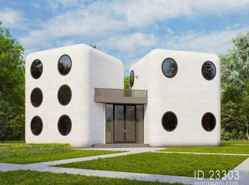 Three-Bedroom-Dice-House