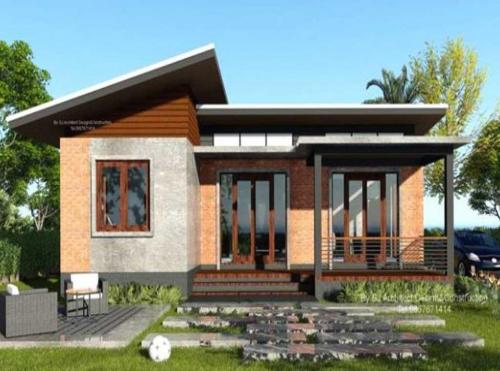 Three-bedroom-Modern-Bungalow