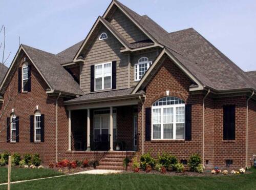 Traditional Home Plan with Brick Exterior