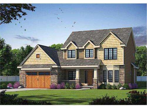 Traditional Plan with Second Level Laundry