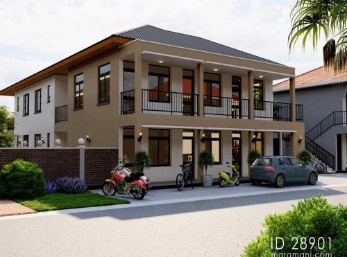 Two-storey-2-bedroom-apartment-building