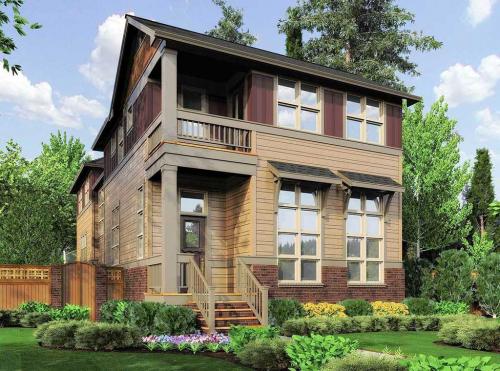 Unique-2-Story-Narrow-Lot-Plan