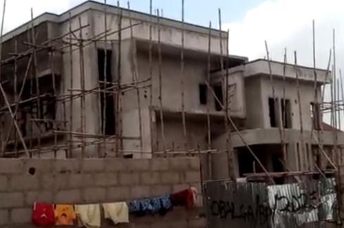 Construction of 4 bedroom duplex site work
