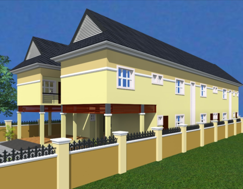 House plan 18 self contained dwelling units